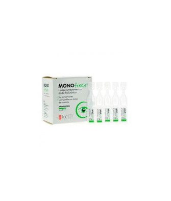 Gouttes hydratantes pour les yeux Brill Pharma - 30 unidoses x 0,4ml