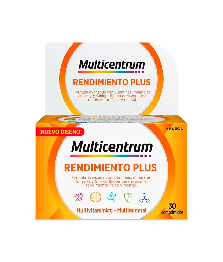 Multicentrum Performance Plus: 30 comprimés polyvalents