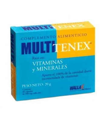 Boostez votre santé avec Wallax Farma Multi Tenex 40 Cap!