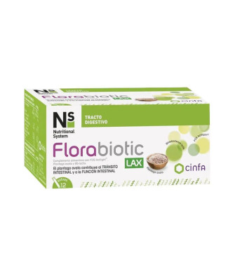 N + S Florabiotic Lax 12 Sobres: Solution Digestion Naturelle