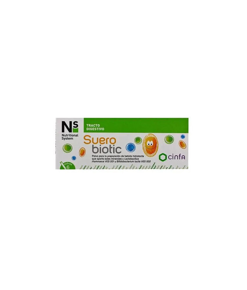 Renforcez votre système immunitaire avec N+S Suero Biotic 6 Sobres
