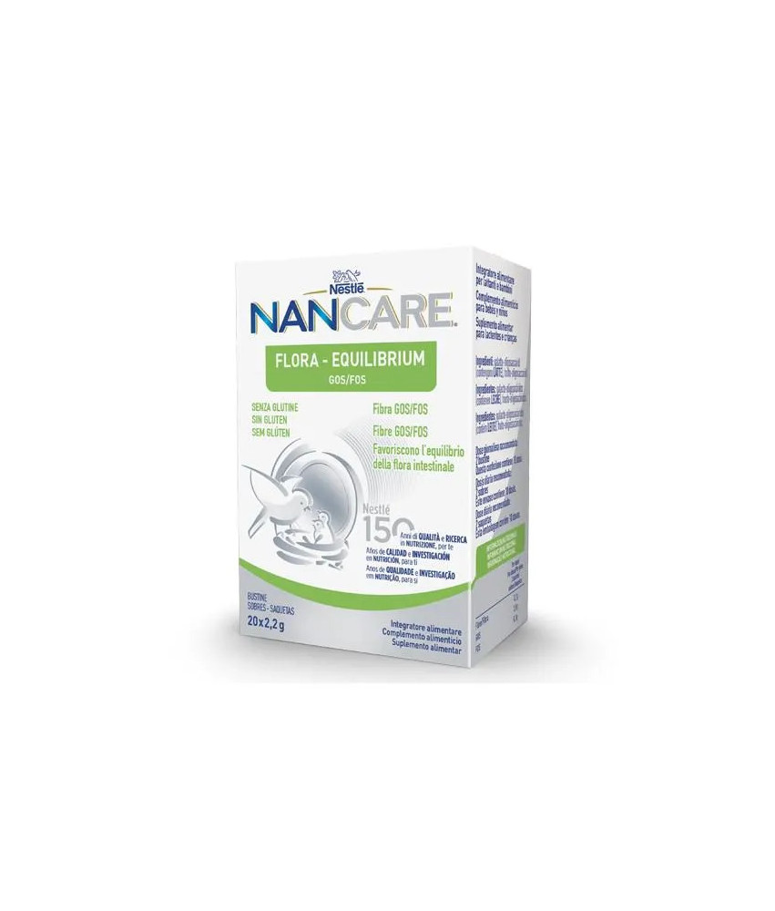 Nestlé Nancare Flora Equilibre 20x 2,2g - Formule équilibrée