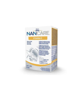 Nestle Nancare Vitamine D En Gouttes 5ml - Renforcez la santé de votre bébé
