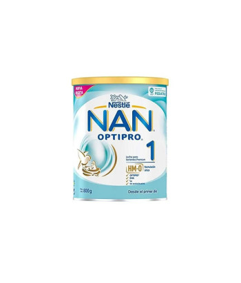 Nestle Nan 1 Optipro Leche Inicio 800g - Nutrition idéale pour bébé