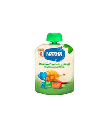 Délices fruités pour bébé: Nestle Naturnes Pomme Carotte Carotte Mangue