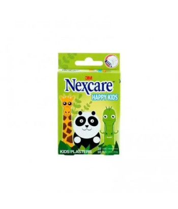 Pansements Nexcare Pans Happy Kids Animaux 20