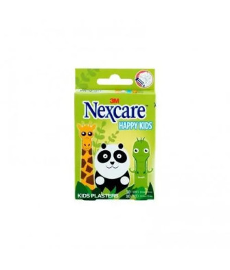 Pansements Nexcare Pans Happy Kids Animaux 20