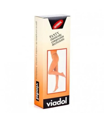 Panty de compression beige Viadol Medias - Confort normal 🔥