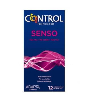 Contrôle total avec un lot de 12 préservatifs Fino Senso