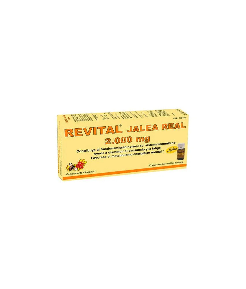 Pharma Otc Revital Royal Jelly 2000 Mg 20 Ampoules: Énergie Naturelle