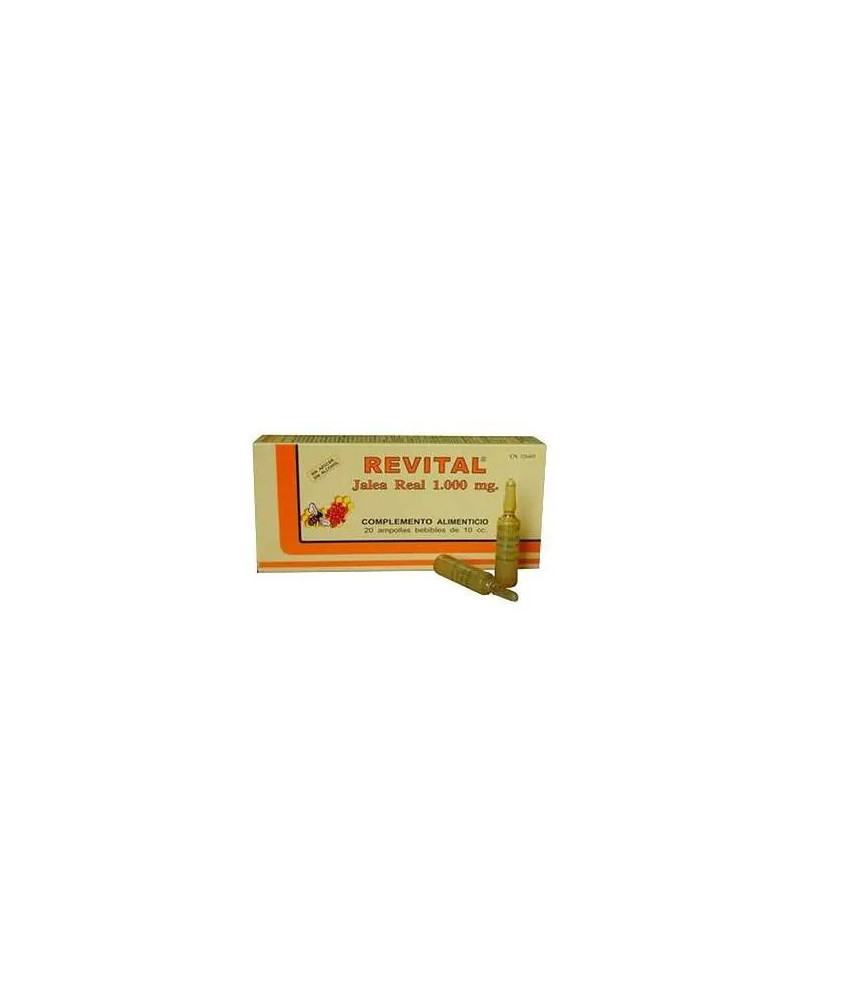 Gelée Royale Revitalisante 20pcs - Flacons Buvables Pharmaceutiques