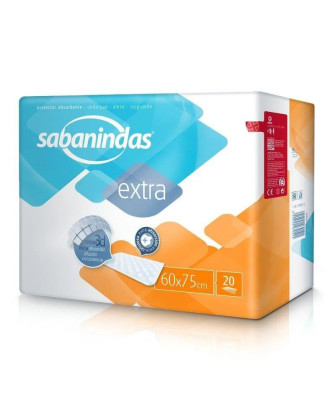 Protections jetables Sabanindas Extra 60x75cm - Pack de 20
