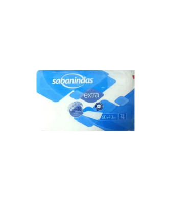 Protège-matelas Sabanindas 60x40cm 25 Uds