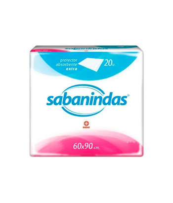 Protège-matelas Sabanindas Extra Protect 60x90cm 20U