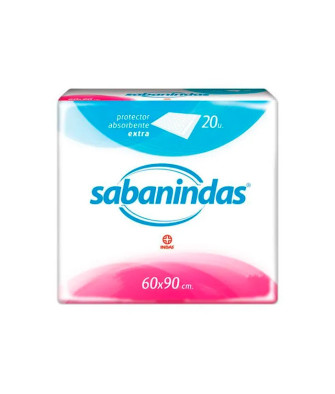 Protège-matelas Sabanindas Extra Protect 60x90cm 20U