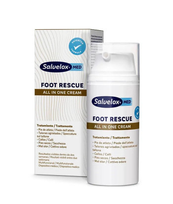 Dorlotez vos pieds avec la crème Salvelox Foots Rescue 100ml