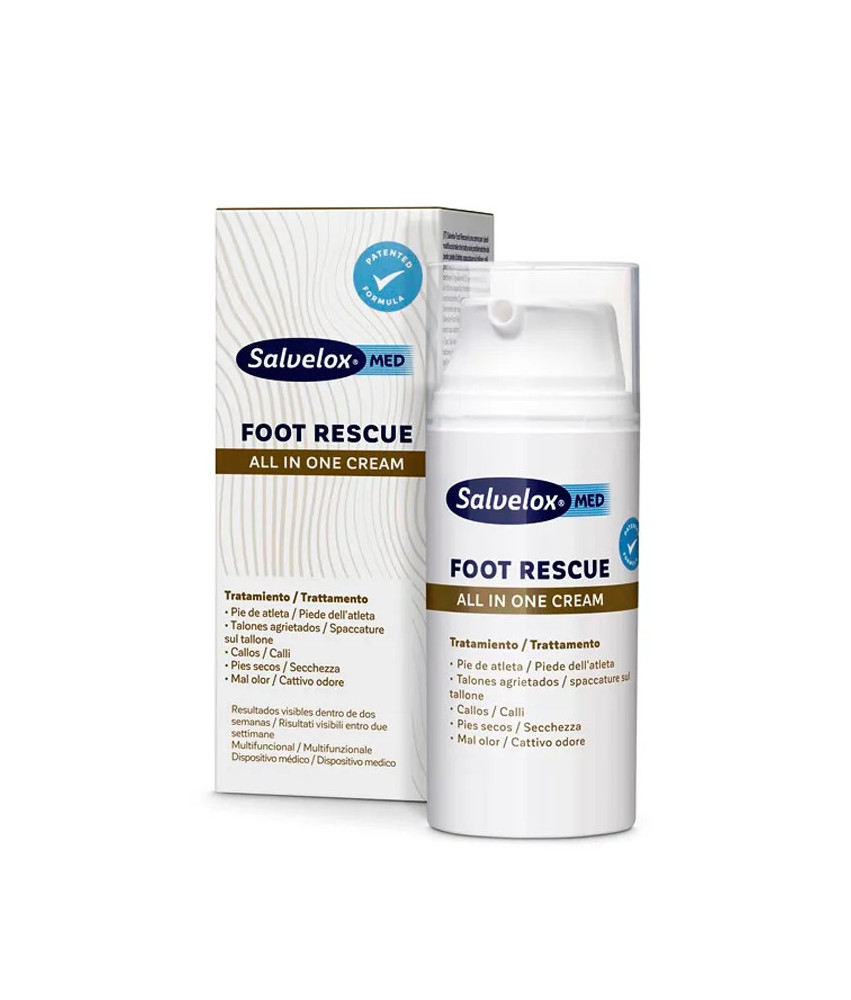 Dorlotez vos pieds avec la crème Salvelox Foots Rescue 100ml
