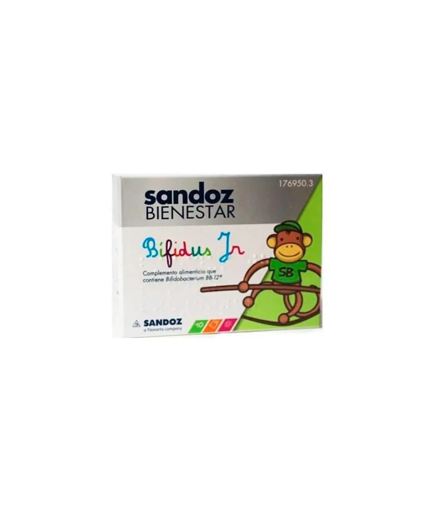 Sandoz Bienestar Bifidus Junior: 10 sachets pour enfants