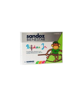 Sandoz Bienestar Bifidus Junior: 10 sachets pour enfants
