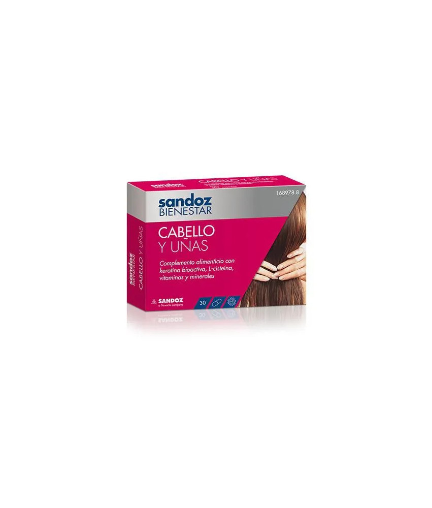Sandoz Hair and Nails 30 Capsules: Renforcez vos cheveux et ongles!