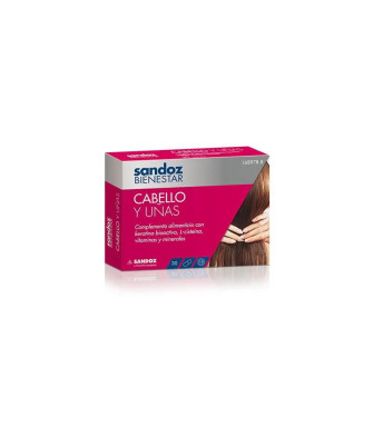 Sandoz Hair and Nails 30 Capsules: Renforcez vos cheveux et ongles!