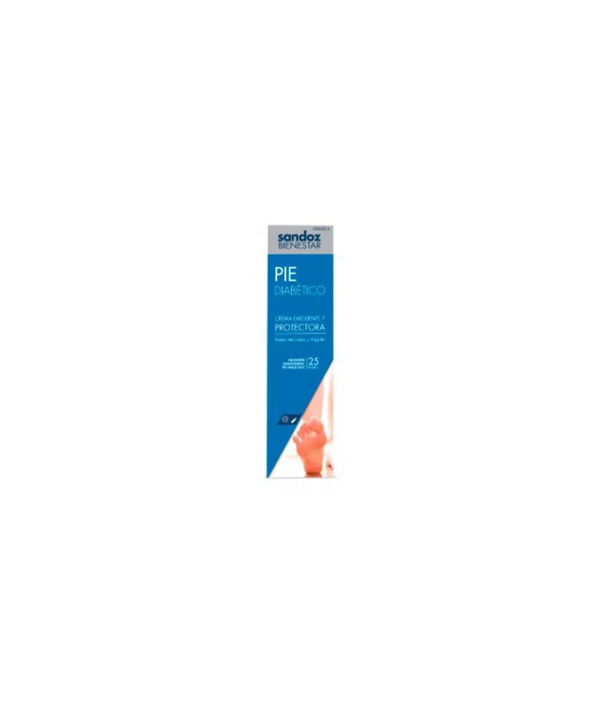Crème protectrice Sandoz Bienestar pour pied diabétique