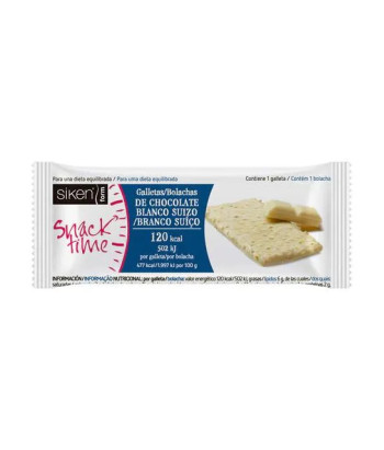 Délicieux biscuit au chocolat blanc Siken Snack Time 25g