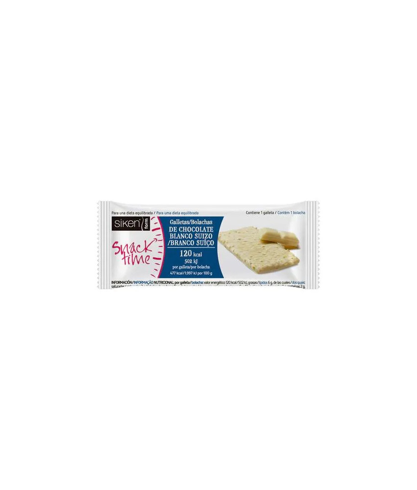 Délicieux biscuit au chocolat blanc Siken Snack Time 25g