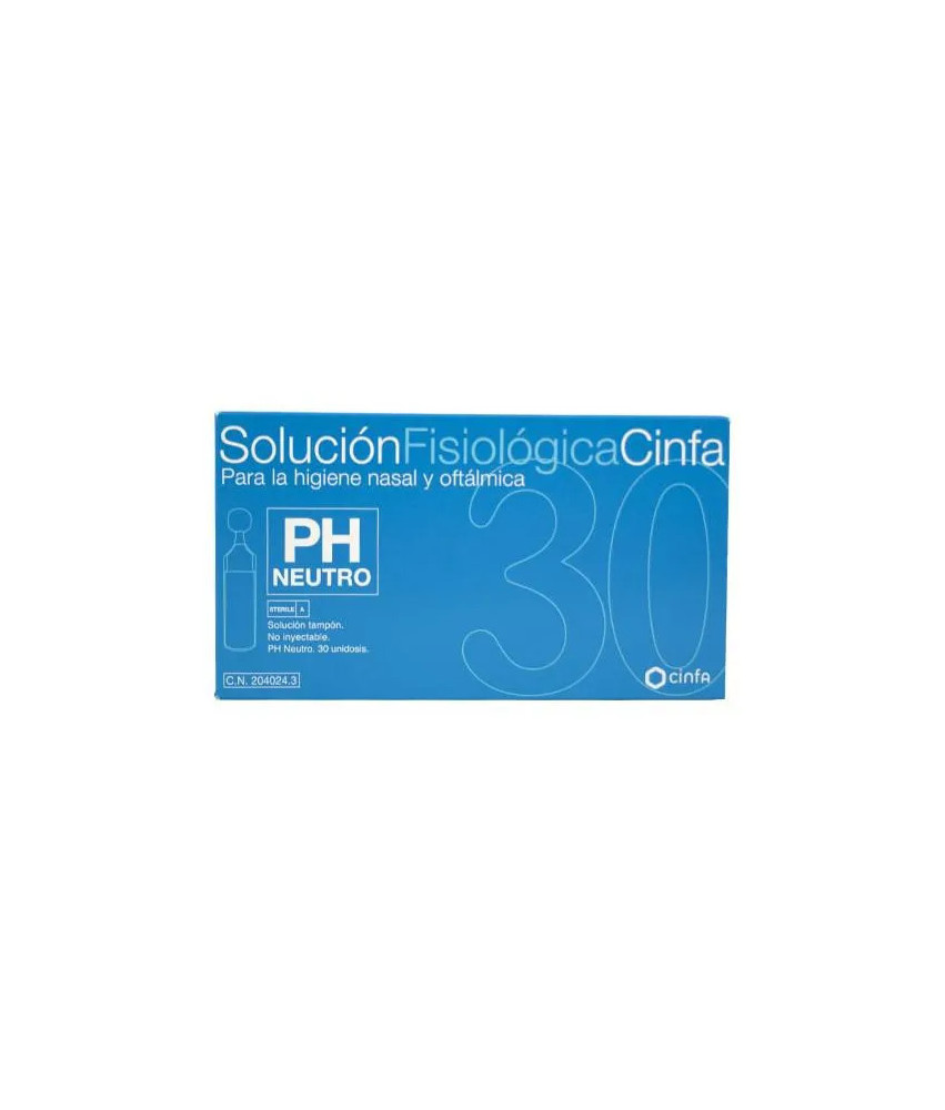 Soin efficace pour les yeux: Cinfa Solución Fisiológica