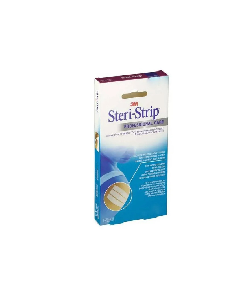 Bandes de Suture 3M Nexcare Steri-Strip 12mmx100mm - Lot de 6