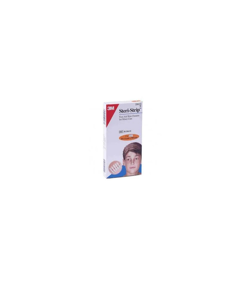Bandelettes adhésives 3M Steritrip - Format 10x6mmx100mm