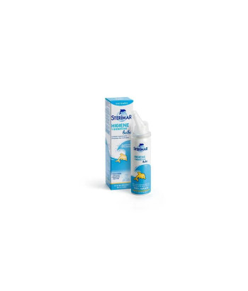 Nettoyage nasal en douceur pour bébé avec Sterimar Bebé Spray 50ml