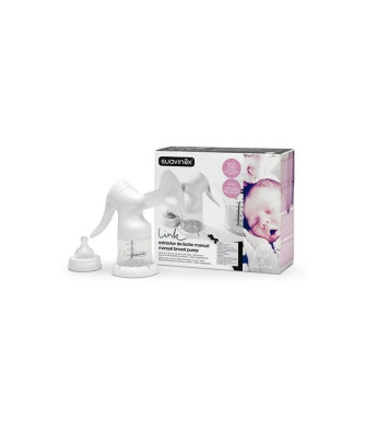 Extracteur de lait manuel Suavinex: confortable et efficace