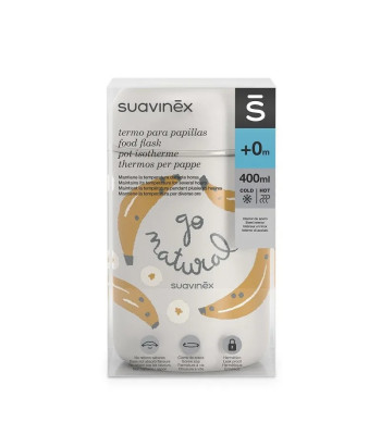 Suavinex™termo pour aliments bébé 350ml: Garde les repas chauds !