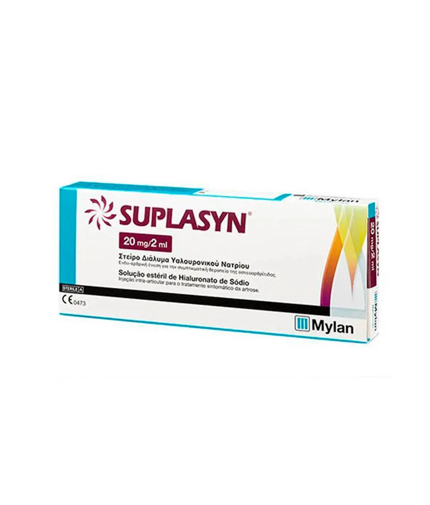 Suplasyn Seringue Préremplie 20mg/2ml: Solution Hyaluronate
