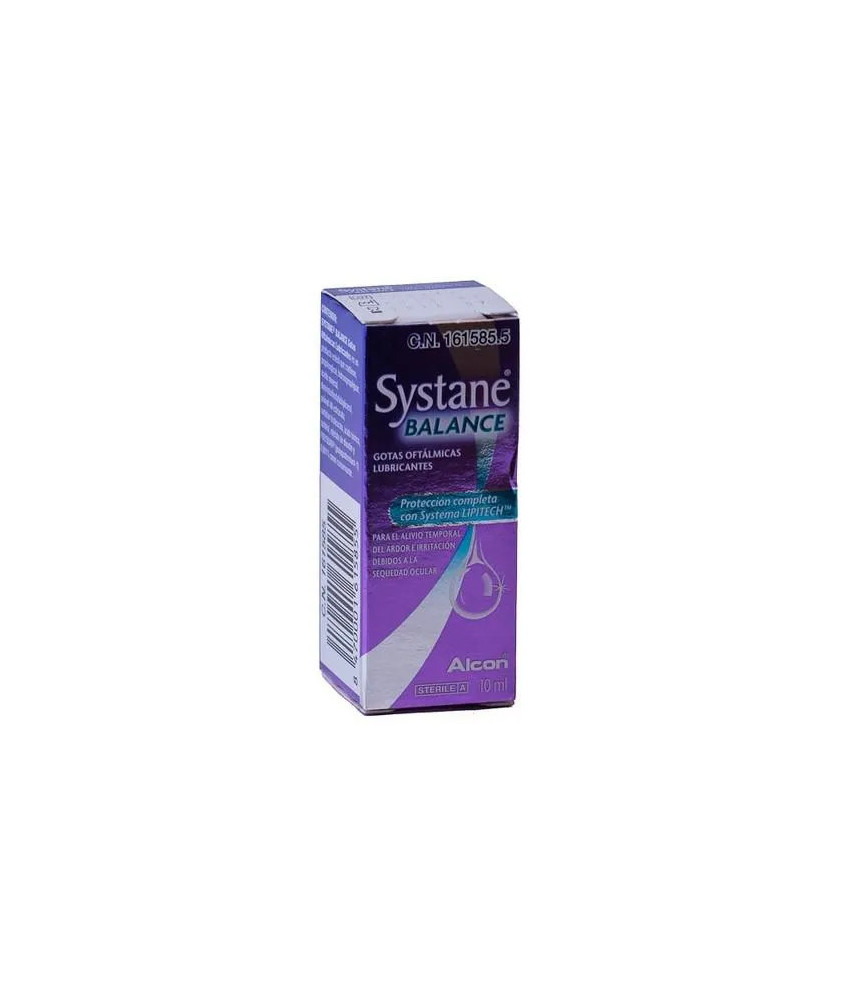 Gouttes oculaires lubrifiantes Alcon Systane Balance 10ml