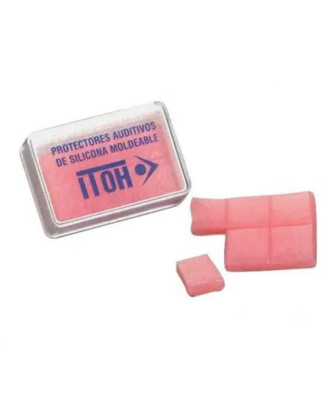 Bouchons d'oreille en silicone Corysan 6 unités - Protection auditive