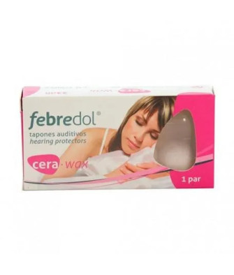 Protégez vos oreilles avec les bouchons d'oreille en cire Febredol - Lot de 2