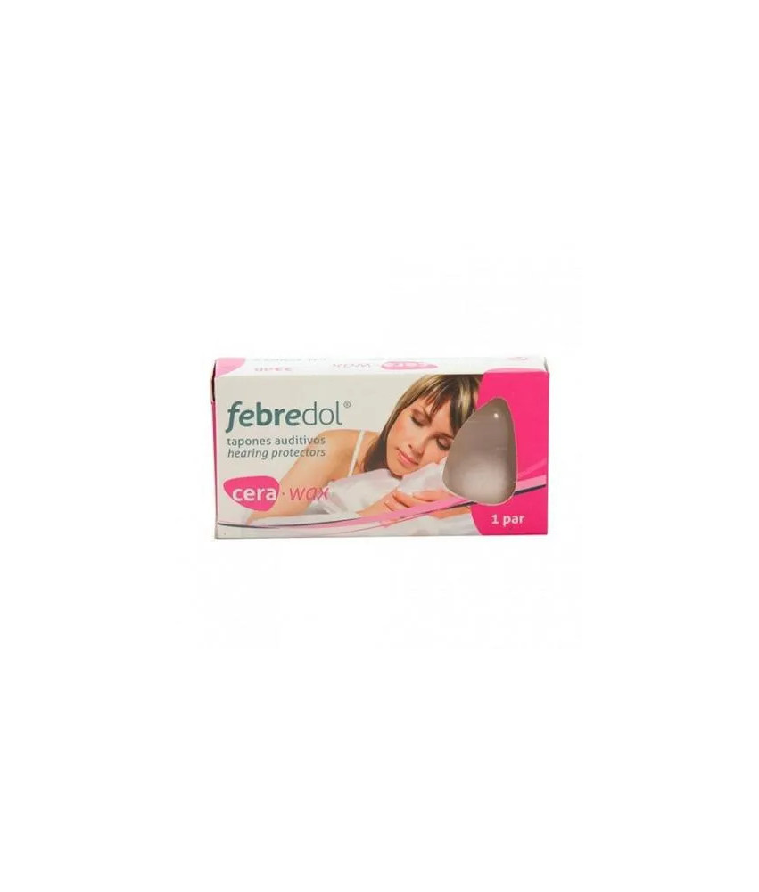 Protégez vos oreilles avec les bouchons d'oreille en cire Febredol - Lot de 2