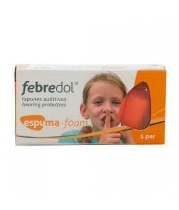 Bouchons d'oreille en mousse Febredol - Idéal pour un sommeil paisible