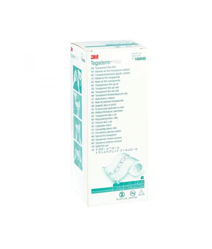 Pansement transparent Tegaderm Rouleau Cm10x2 1pcs