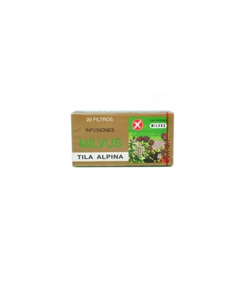 Infusion Milvus Tila Alpina 20 sachets