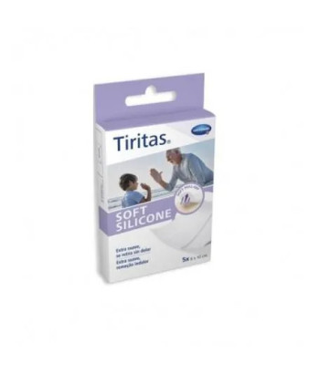 Pansements Adhésifs Soft Silicone 6 x 10 cm - Pack de 5 Hartmann