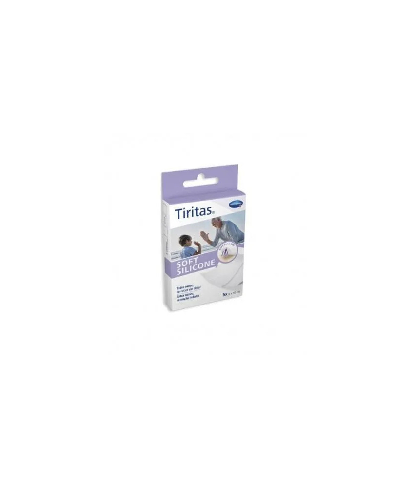 Pansements Adhésifs Soft Silicone 6 x 10 cm - Pack de 5 Hartmann