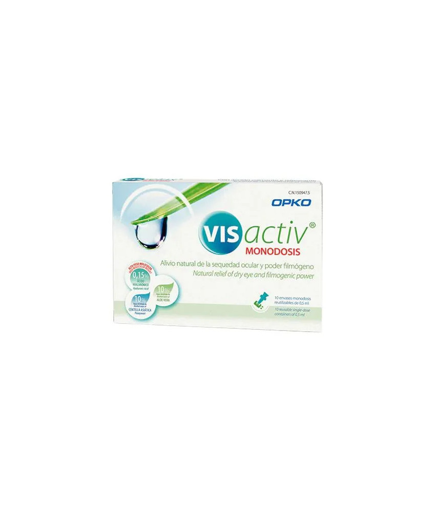Gouttes pour les yeux Pharmadiet Vis Activ 10 Monodoses