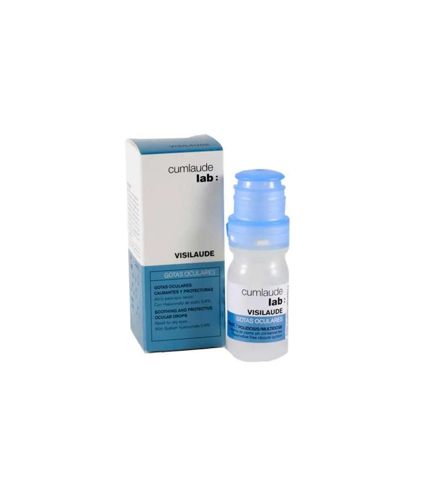 Gouttes pour les yeux Pharmadiet Visilaude 10ml, hyaluronate de sodium
