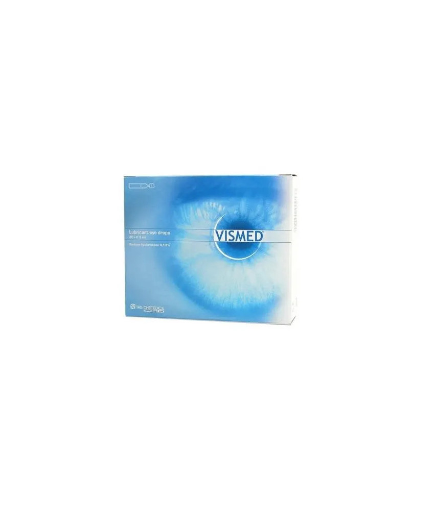 Vismed Lubrifiant Oculaire 20 Monodoses - Gardez vos yeux hydratés