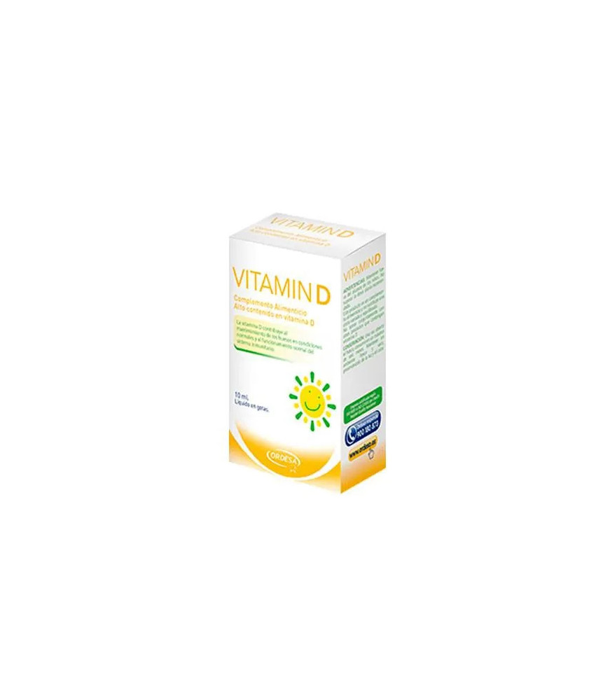 Vitamine D Ordesa 10ml: Renforcez vos défenses