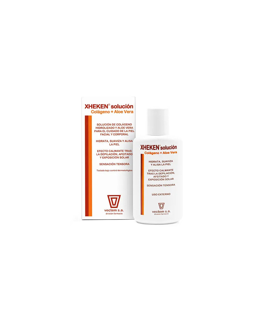 Renouvelez votre peau avec Xheken® Solution Collagène et Aloe Vera
