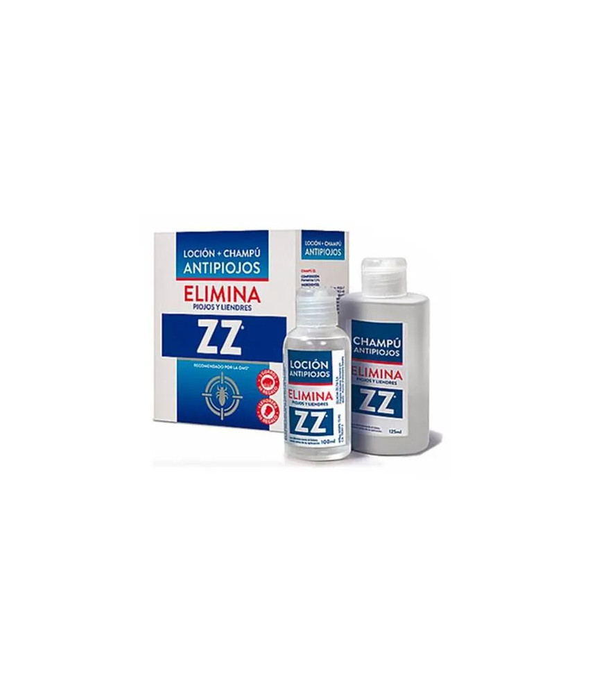 Pack efficace : Zz Lotion 100ml & Shampooing Antipoux 125ml